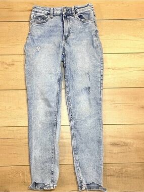 GAP Denim High Rise Universal Legging Light Blue Women's Jeans 4/27 Regular